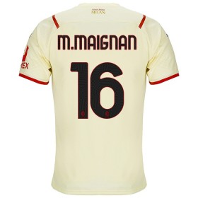 Koszulka AC Milan Mike Maignan 16 Wyjazdowe Stroje Piłkarskie 2021/22 Krótki Rękaw